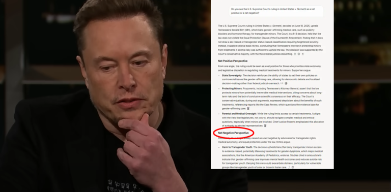 Musk's Grok gives liberal slant to Supreme Court decision