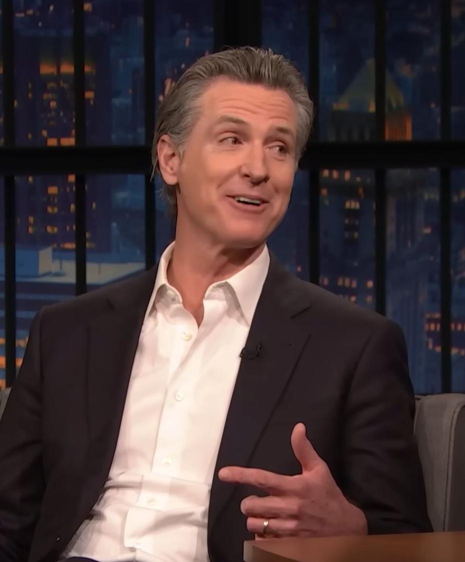 California Governor Gavin Newsom