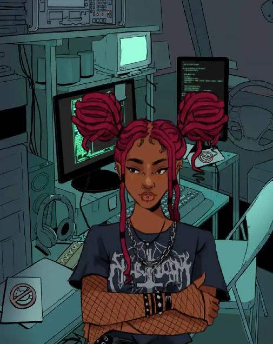 A scene from the censorship game CAT PARK