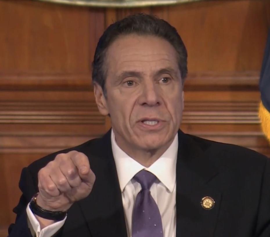 Then-Governor Andrew Cuomo
