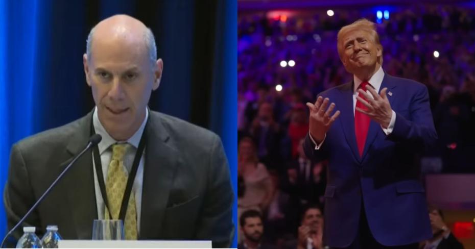Left: Chief Judge James Boasberg; Right: President Donald J. Trump