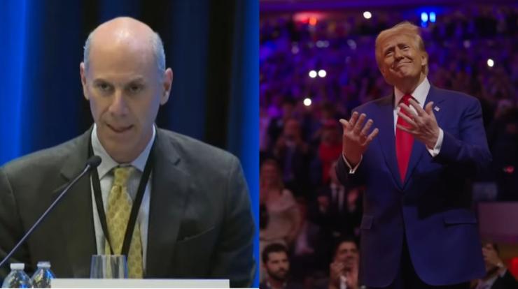 Left: Chief Judge James Boasberg; Right: President Donald J. Trump